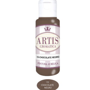 ARTIS-15 CHOCOLATE NEGRO (60ML) PINTURA ACRILICA ARTIS CROMATICA