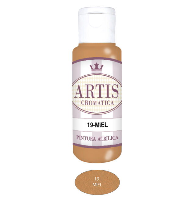 ARTIS-19 MIEL (60ML) PINTURA ACRILICA ARTIS CROMATICA