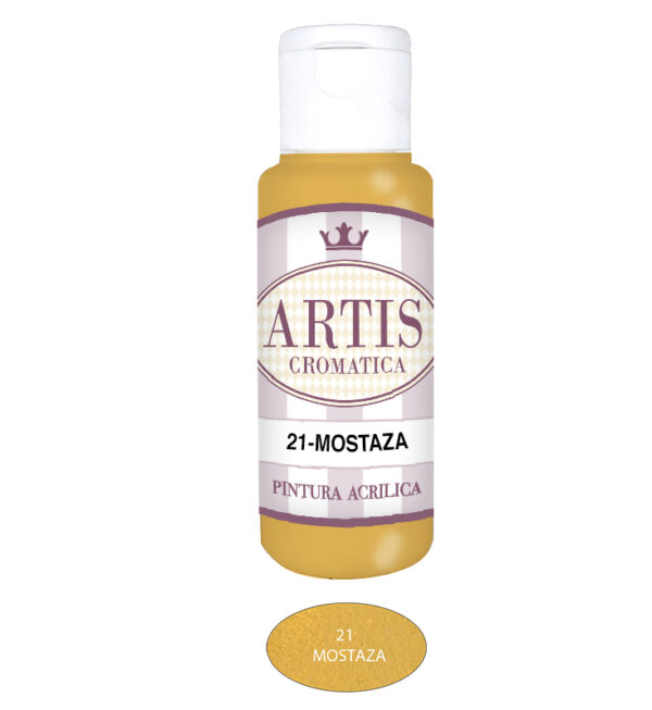 ARTIS-21 MOSTAZO (60ML) PINTURA ACRILICA ARTIS CROMATICA