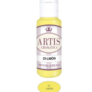 ARTIS-23 LIMÓN (60ML) PINTURA ACRILICA ARTIS CROMATICA