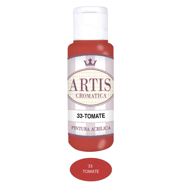 ARTIS-33 TOMATE (60ML) PINTURA ACRILICA ARTIS CROMATICA