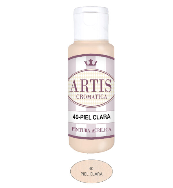 ARTIS-40 PIEL CLARA (60ML) PINTURA ACRILICA ARTIS CROMATICA