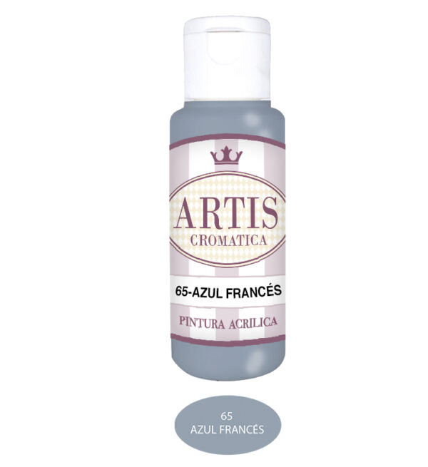 ARTIS-65 AZUL FRANCÉS (60ML) PINTURA ACRILICA ARTIS CROMATICA
