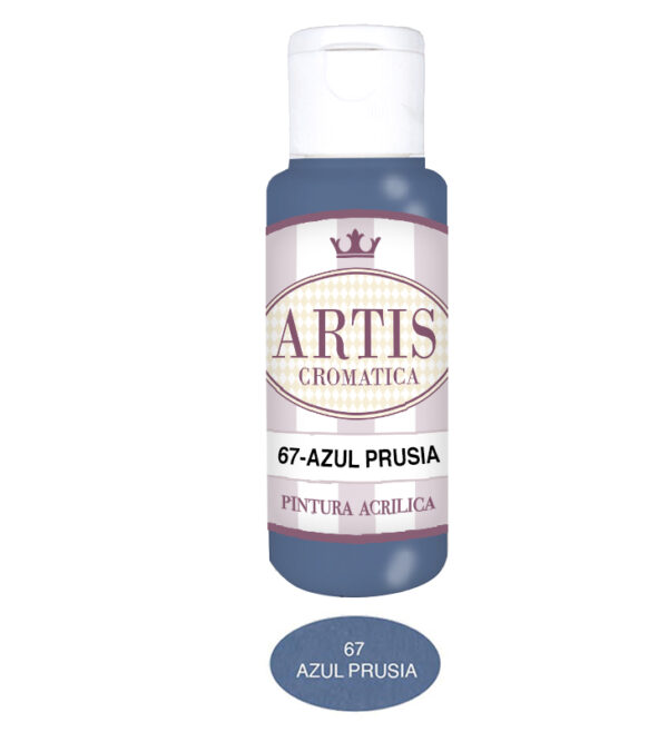 ARTIS-67 AZUL PRUSIA (60ML) PINTURA ACRILICA ARTIS CROMATICA