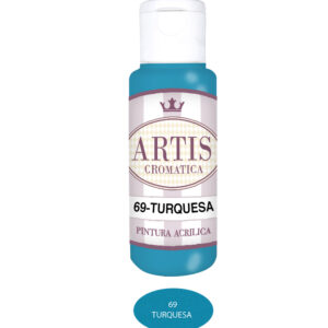 ARTIS-69 TURQUESA (60ML) PINTURA ACRILICA ARTIS CROMATICA