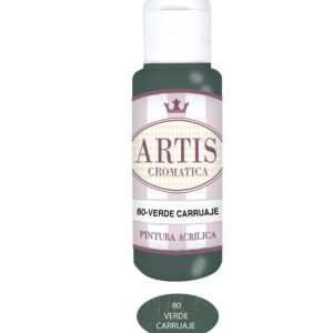 ARTIS-80 VERDE CARRUAJE (60ML) PINTURA ACRILICA ARTIS CROMATICA