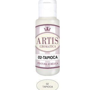 ARTIS-02  TAPIOCA (60ML) PINTURA ACRILICA ARTIS CROMATICA