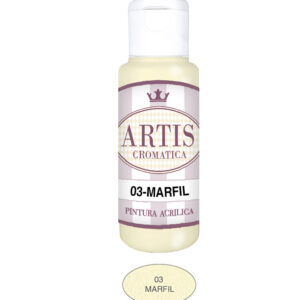 ARTIS-03 MARFIL (60ML) PINTURA ACRILICA ARTIS CROMATICA