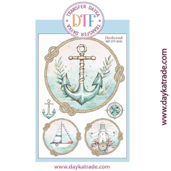 DTF-034 TRANSFERENCIA TEXTIL CON DIBUJOS DE ANLCA