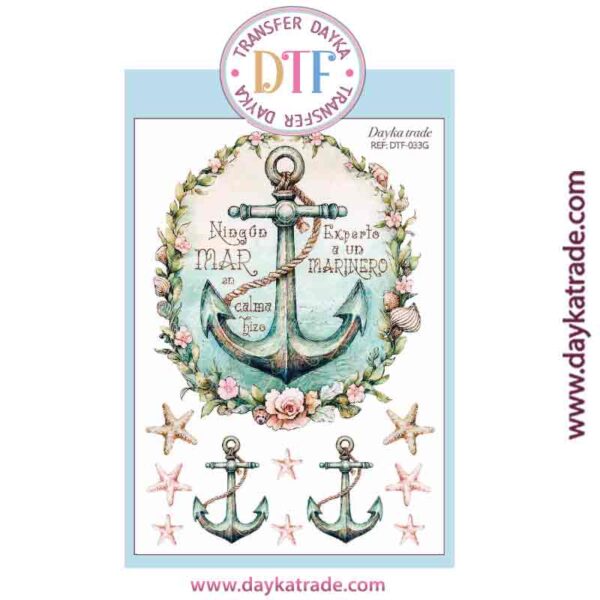 DTF-033 TRANSFERENCIA TEXTIL CON DIBUJOS DE ANLCAS