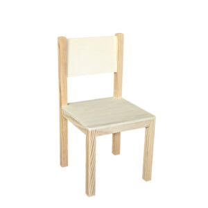 Silla infantil recta