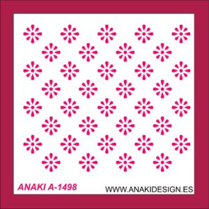 STENCIL FONDO  STENCIL  13X13
