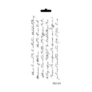 Stencil Mix Media TEXTO 10x25