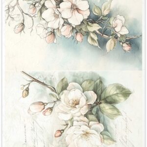 Papel de arroz decoupage A3 R1424L