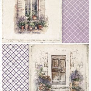 Papel de arroz decoupage A3 R1079L